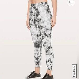 Lululemon Wunder Under Hi-Rise Dual Shibori Full-On Luxtreme 25" Size 8 Women’s